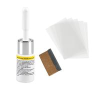 Windscreen Repair Kit,Car Windscreen Crack Repair Kit with Durable Resin,Fix Auto Windscreen Glass Cracks Chip Bulls Eye Star Break Half Moon,Windscreen Chip Repair Kit,5 Min Quick Glass Repair Kit E