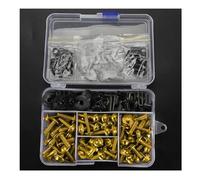 Windscreen Screws Motorcycle Windscreen Fairing Bolt For XRV750 Africa Twin 1990-2003 RD04/RD07/RD07A CNC Aluminum Full Kit Screws Nuts Replacement Parts(Gold)