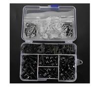 Windscreen Screws Motorcycle Windscreen Fairing Bolt For XRV750 Africa Twin 1990-2003 RD04/RD07/RD07A CNC Aluminum Full Kit Screws Nuts Replacement Parts(Black)