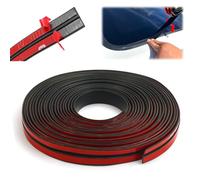 Windscreen Seal Strip for BMW X2 | Typ F39 | Bj. ab 2018 -, Weatherproof Rubber Seal 4m Flexible Trim Edge Protection, Noise Reduction Strip