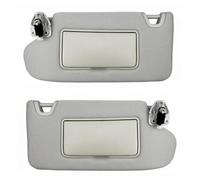 Windscreen Shade Car Sun Visor With Light For Nissan For Altima 2013 2014 2015 2016 2017 2018 96401-3TA2A 96400-3TA2A(Gray Left and Right)