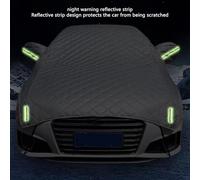 Windscreen Snow Cover for Car - Universal Waterproof Ice Protection for Saloons and SUVs, Front Window Frost Protection for Winter, Weatherproof Windscreen for Snow Storm Protection
