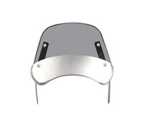Windscreen Spoiler 6.5"-9.45" UniversalMotorcycle Headlight Windshield Wind Deflector Windscreen Motorcycle Windshield(Grey A style)