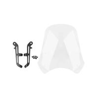 Windscreen Spoiler Compatible With Triumph For Bonneville For T100 2003-2017 Motorcycle Windshield Windscreen Wind Screen Deflector Cover Fairing(Clear)
