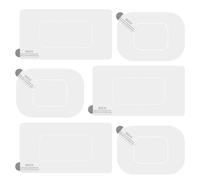 Windscreen Sticker - Windscreen Dash Cam Sticker | 6 Electrostatic Windscreen Film, Electrostatic Dash Cam Sticker, Clear Windscreen Film, Electrostatic Bi