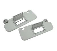 Windscreen Sun Blocker For Chevrolet Aveo Spark For Daewoo Matiz Interior Sunvisor With Mirror For Chevy For Sonic 2012-2018 parts(Grey 1pair)