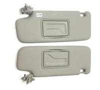 Windscreen Sun Blocker For Chevrolet Aveo Spark/For Sonic Cruze Interior Sunvisor With Mirror Front visor For Daewoo Matiz parts(Beige 1pair)