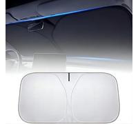 Windscreen Sun Shade for Audi A4 B8 Avant Wagon 2008-2012 2013 2014 2015 2016, Foldable Front Windshield Sunshade, Anti-UV Heat Insulation, Keep Vehicle Cool, Car Accessories,White