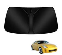 Windscreen Sun Shade for Car inside Windshield Sun Shade for 350Z Z33 2003-2008 Front Window Sunshades Foldable UV Protection Sunshade Car Interior Accessories Summer,B