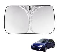 Windscreen Sun Shade for Car inside Windshield Sun Shade for Focus MK1 1997-2006 Front Window Sunshades Foldable UV Protection Sunshade Car Interior Accessories Summer,A
