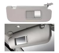 Windscreen Sun Shade For Toyota For Auris For Corolla 2010-2013 Car Interior Sun Visor With Mirror Grey Beige Sun Shade Left Right Driver Passenger Side Blocks UV Rays Sun Visor(Grey Left)