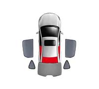 Windscreen Sunshade Car Magnetic Sunshade Shield For Bmw 5 Series G30 2017-2023 Front Windshield Blind Curtain Rear Side Baby Window Sun Shades Viso(Rear 5pcs)