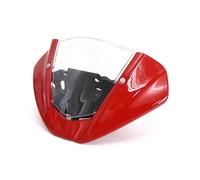 Windscreen Visor Motorcycle Windshield Covers For Ducati For Monster 950 937 2021-2024 Front Windscreen Wind Deflectors Screen W/Bracket Windscreens(RED,X-2)
