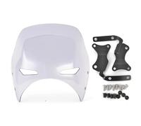 Windscreen Visor Motorcycle Windshield Covers For For CB1300 For CB400 Super Four 2019-2022 Windscreen Wind Deflectors Spoiler Bracket Windscreens(Titanium)