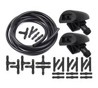 Windscreen Washer Jet Compatible With C&itroen C2 For MK1 2003-2009 C5 For MK2 2007-2017 OEM:6438J2 6438E6 Parts Front Windshield Wiper Washer Spray Nozzle Hose Pipe