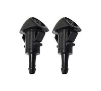 Windscreen Washer Jet Compatible With Subaru For Outback For Legacy 2010 2011 2012 2013 2014 OEM:86636AJ10B 2Pcs Windshield Wiper Washer Nozzle Spray Black