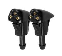 Windscreen Washer Jets 2Pcs Universal Car Windshield Wiper Washer Spray Nozzle 3Holes Nozzles Water Jet Auto Accessor