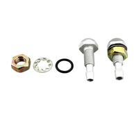 Windscreen Washer Jets 2Pieces Fan-Shaped Car Cleaning Universal Washer Bonnet Front Windshield Water Sprayer Auto Wiper Jet Nozzle(White 2pcs)