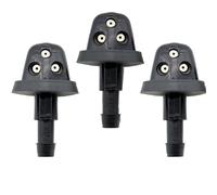 Windscreen Washer Jets Compatible with for T25 T3 3Pcs Front & Rear Windscreen Washer Nozzle Set Kit Automotive Windshield Wiper Nozzles