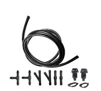 Windscreen Washer Jets Compatible With Jeep For Grand For Cherokee WK 2005-2011 OEM:55079049AA 55372143AB 8265A127 Plastic Windshield Washer Nozzle
