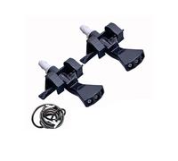 Windscreen Washer Jets for Outlander Eclipse Cross 2013-2021 2Pcs Front Windshield Wiper Washer Jet Nozzle Hood Liquid Sprayer(Three-Hole)