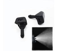 Windscreen Washer Jets, for Volvo C30 V40 S40 V50 C70 S70 S80 XC70 XC90 2 Pack Wiper Washer Spray Nozzle, Car Washer Pump, plastic Black