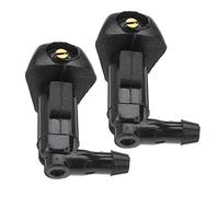 windscreen Washer Jets, Windshield Washer Nozzle Pack of 2 Black for Honda Accord 2003-2007 OE76810-SDA-A11