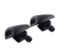 windscreen Washer Jets, Wiper Nozzle Pack of 2 Black for Peugeot 206 206+ 407 Rear Windshield Washer Jet