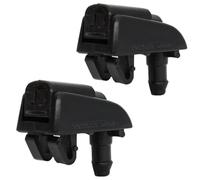 Windscreen Washer Nozzle Compatible With Skoda For Octavia 1Z 5E For A5 A7 2005-2012 2013 2014 2015 2016 2017 2Pcs Front Windshield Wiper Washer Jet Nozzle Sprayer 1Z0955985