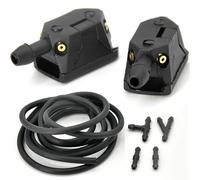 Windscreen Washer Nozzles Compatible with Civic for Accord for CRV for Hrv for Jazz for City for HR-V for XR-V Car Windscreen Washer Wiper Water Spray Jets Nozzles