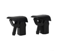 Windscreen Washer Nozzles Pair Black Plastic Wiper Spray Jets Automotive Washer Front for Cleaning Spray Compatible with X Type 20012010