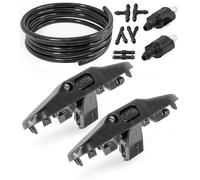 Windscreen Washer Nozzles Repair Kit Compatible with VW Golf MK5 MK6 Touran Passat Tiguan - Screen wash Wiper Spray Jets for Caddy Jetta Beetle Touareg Replaces 2KD955985, Click&Fit