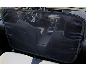 Windscreen Wind Deflector for Convertible Cars - Stop Crazy Hair and Enjoy The Drive.