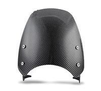 Windscreen Wind Deflectors Headlight Fairing Windshield Windscreen Air Flow Deflector Visor Motorcycle 2019-2022 20 21 For Twin 900 For Street Front Screen(Silver ECX224000S)