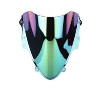 Windscreen Wind Deflectors Motorcycle Double Bubble Windshield Deflector Protector Wind Screen For GSX-R750 For GSXR For GSX-R 600 750 K4 For GSXR600 Front Screen(Iridium)