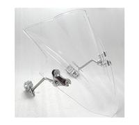 Windscreen Wind Deflectors Windscreen For Suzuki For Bandit 150 For GSX150 650 For GSF650N 1250 For GSF1250N For GSF 650 1250 Windshield Bracket 7/8" Or 1" Handlebar Front Screen(Transparent)