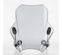 Windscreen Wind Motorcycle Adjustable Clip On Windshield Accessories For CB750 For HORNET CB 2023 street scooters(Transparent)