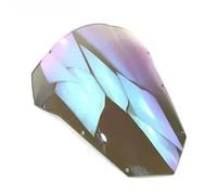 Windscreen Windshield Motorcycle Windshield Fairing Windscreen For Y&amaha DO FZ6 Make S2 FZ6 2003-2008 Wind Shield Screen Visor Accessories Wind Deflector(Clear iruidium)