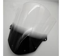 Windscreen Windshield Motorcycle Windshield Windscreen Wind Deflectore For K&awasaki ZX6R ZX-6R 2009-2017 Smoke Clear Wind Shield Screen Protector Wind Deflector(CLEAR)