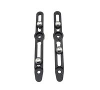 Windscreen Windshield Risers Adjusters For Suzuki V-Strom 800DE DL800 2022 2023 2024, Aluminum Adjustable Windshield Mount Bracket Motorcycle Accessories (Black)
