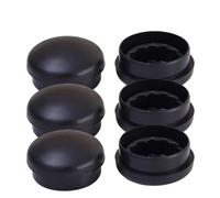 Windscreen Wiper Arm Cover Car Front Wiper Arm Nut Cover Cap Replacement Compatible With VW For CC 2012-2017 For Touran 2003-2019 For Scirocco 2009-2018(6PC)