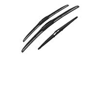 Windscreen Wiper Blade For BMW For X3 E83 2003-2010 22"+20"+14" Windshield Window Windscreen J Hook Auto Accessories Car Front Rear Wiper Blades Wiper Blade(LHD Front Rear)