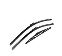 Windscreen Wiper Blade For MG For ZS 2017-2024 24"+14"+10" ZS EV MGZS MGZSEV Windshield Frameless Soft Rubber Windscreen Car Front/Rear Wiper Blades(RHD Front Rear)