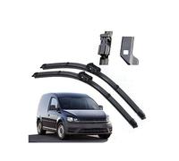 Windscreen Wiper Blades for VW Caddy 2K 2005~2019,Car Window Wipers,Windshield Wipers Set,Flat Aero Design,Automotive Replacement Parts,Easy Installation