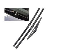 Windscreen Wiper Blades Front Rear for FIAT 500 2007-2011, Replacement Wiper Blades Front Rear Classic Replacement 3 pcs