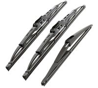 Windscreen wiper front + rear suitable for PEUGEOT 1007 | Year 2005-2009