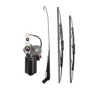 Windscreen Wiper Motor 1 Set For Kubota For RTV For John For Deere For Gato For Kymco For UXV DC12V 30W Universal UTV Electric Windshield Wiper Motor Kit Wiper Assembly Wiper Motor