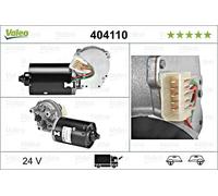 Windscreen Wiper motor 24V VALEO 404110 Front Fits Matec