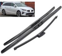 Windscreen Wipers for Kia Ceed XCeed 26"+16"+12 2018-2023, High Efficiency Cleaning Durable Stable Quiet Rubber Strips All Weather Performance