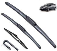 Windscreen Wipers for Mazda 5 Premacy MK2 MK3 MPV 2005-2017 26"+16"+12", Front Rear Wiper blades Windshield Windscreen Window Brushes Set of Wiper Wiper replacement